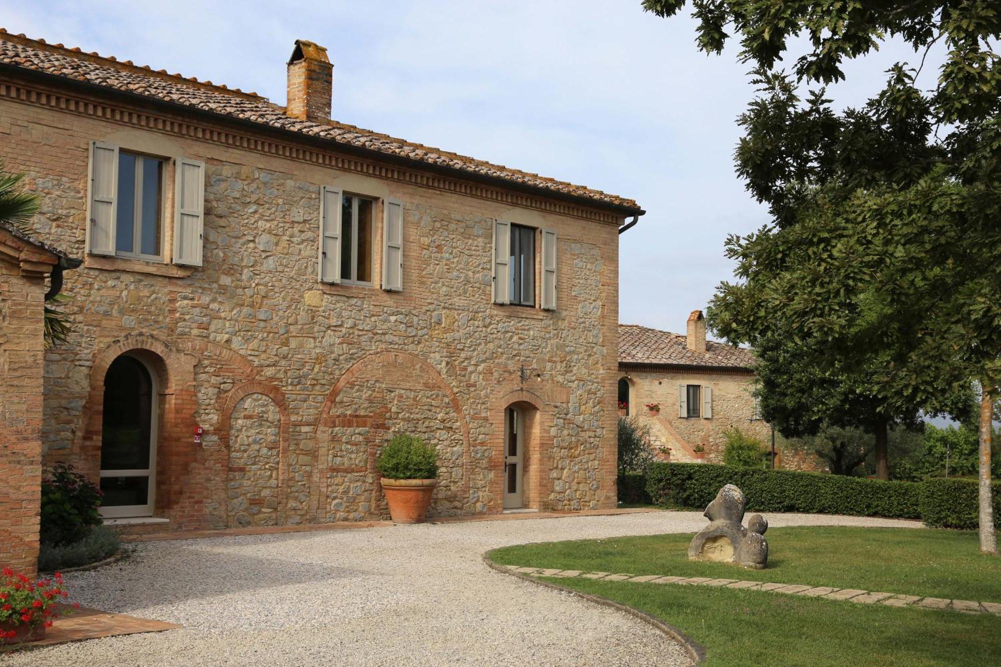 Casali Di Bibbiano Villa Buonconvento Exterior photo